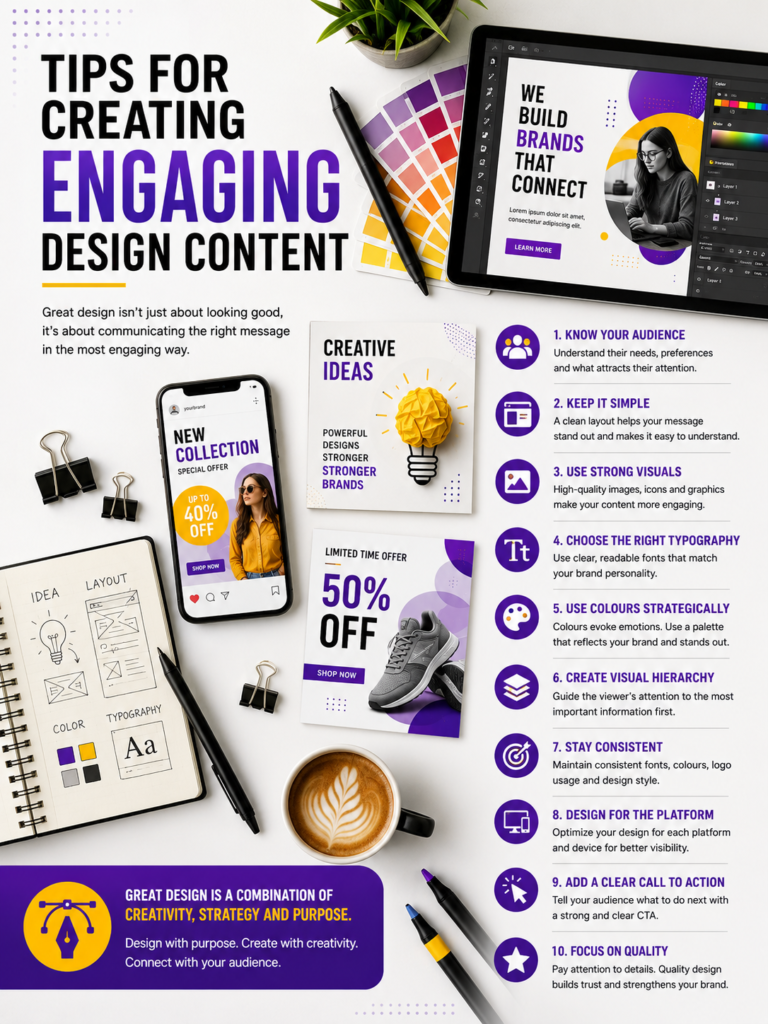 Tips for Creating Engaging Design Content